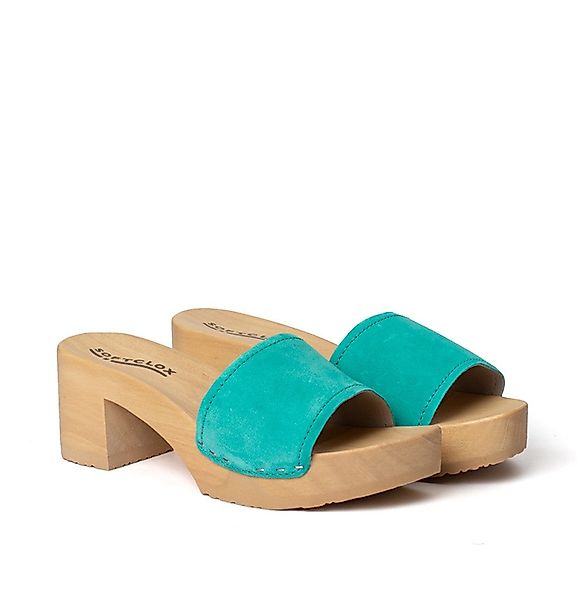 Softclox HELLA Kaschmir türkis (natur) Pantolette günstig online kaufen