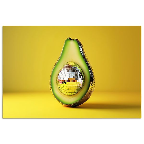 MuchoWow Poster Avocado - Discokugel - günstig online kaufen