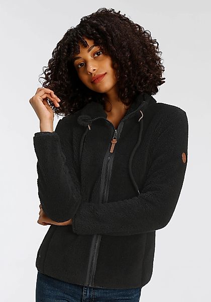 KangaROOS Sweatjacke, aus flauschigem Teddy-Fleece günstig online kaufen