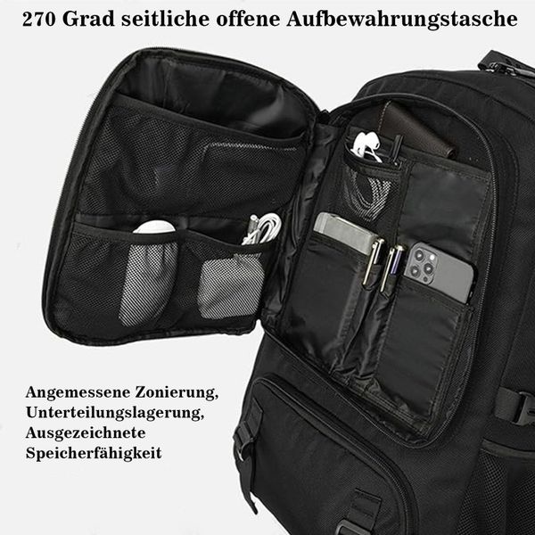 MODFU Reiserucksack Businessrucksack Schulrucksack mit Schuhfach günstig online kaufen