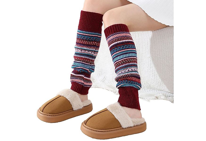 Refttenw Beinstulpen Stulpen Böhmen,Beinwärmer Damen für Winter,Lange Winte günstig online kaufen