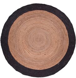 Paco Home Teppich "Viborg 594" rund 6 mm Höhe Jute, Modern, Boho, Ethno, Ha günstig online kaufen