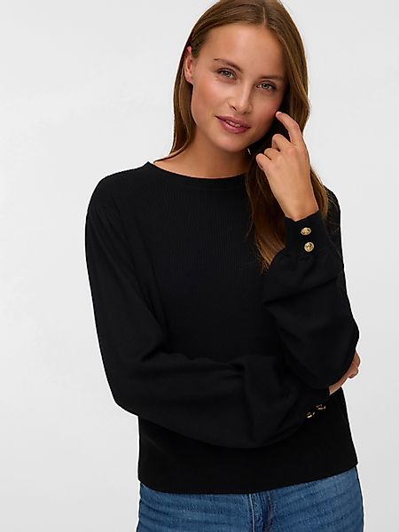 Vero Moda Strickpullover VMHOLLYKARIS LS O-NECK günstig online kaufen