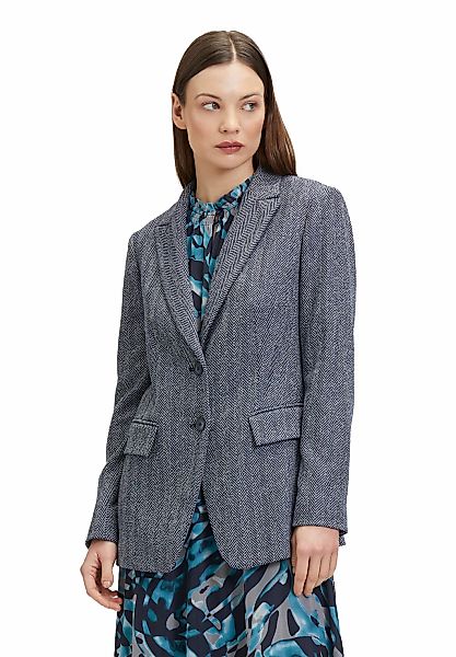 Betty&Co Longblazer "Betty & Co Damen Longblazer mit Taschen", Nahtführung günstig online kaufen