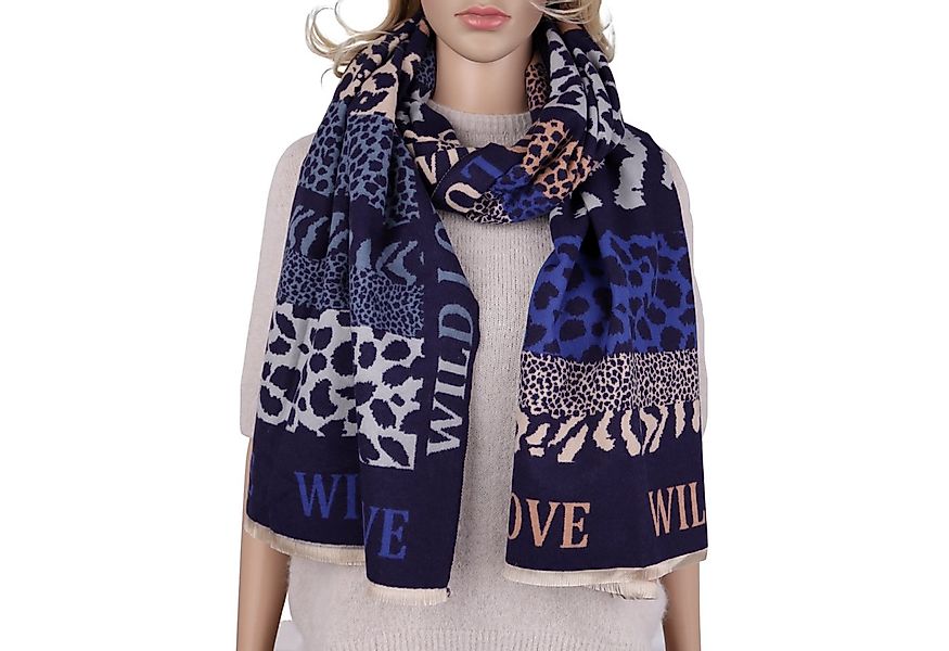 MIRROSI Modeschal weicher und warmer Schal Blumen Pferdemuster, 67x185cm, ( günstig online kaufen