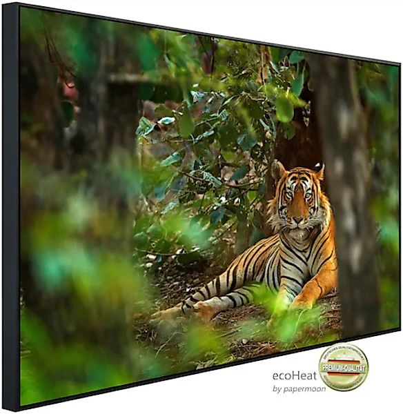 Papermoon Infrarotheizung »Tiger im Wald«, sehr angenehme Strahlungswärme günstig online kaufen