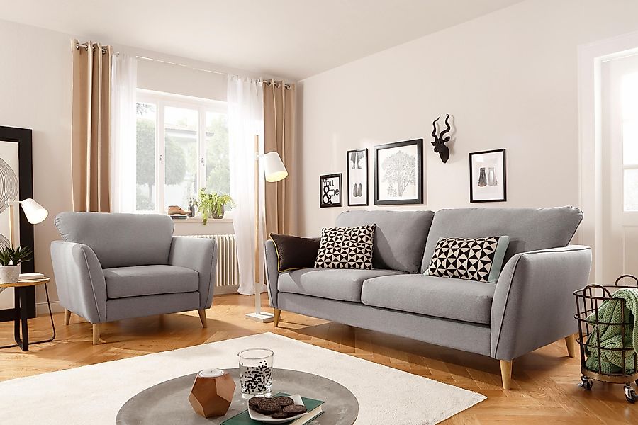 Home affaire 3-Sitzer MARSEILLE 3er Sofa günstig online kaufen