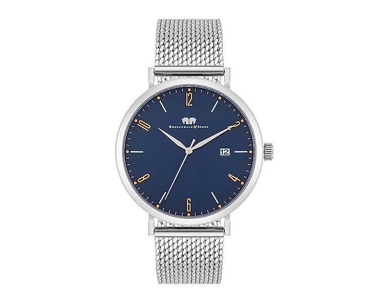 Rhodenwald & Söhne Quarzuhr Arakon II silber, mit Quarzwerk günstig online kaufen