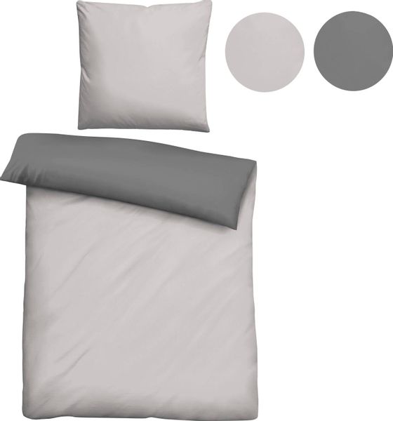 Biberna Wendebettwäsche "Alma in Gr. 135x200, 155x220 oder 200x200 cm" 3 St günstig online kaufen