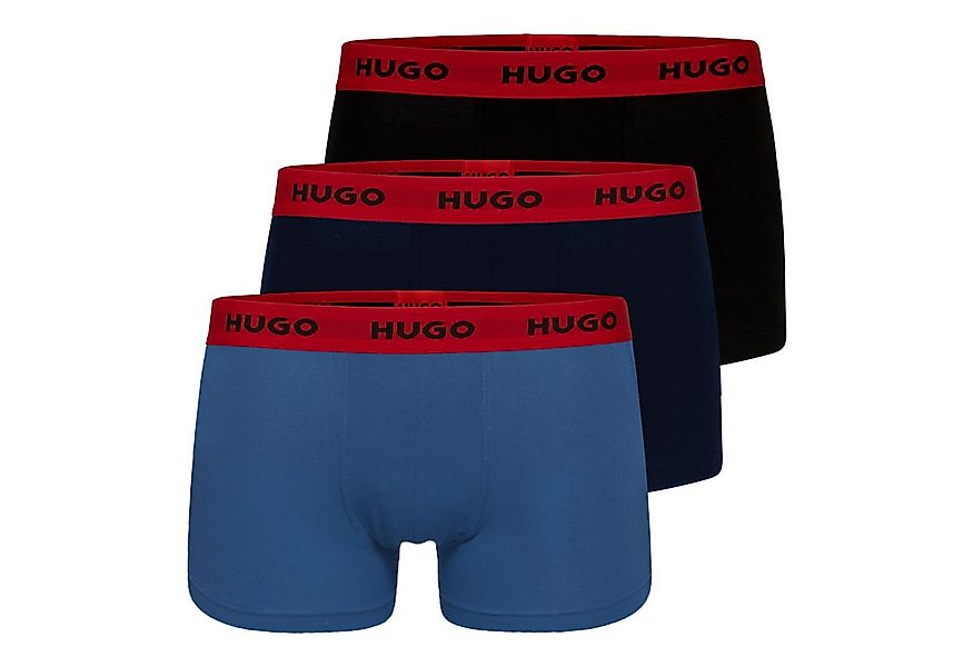 HUGO Boxer Trunk Triplet Pack (3-St., 3er Set) mit umlaufendem Markenschrif günstig online kaufen