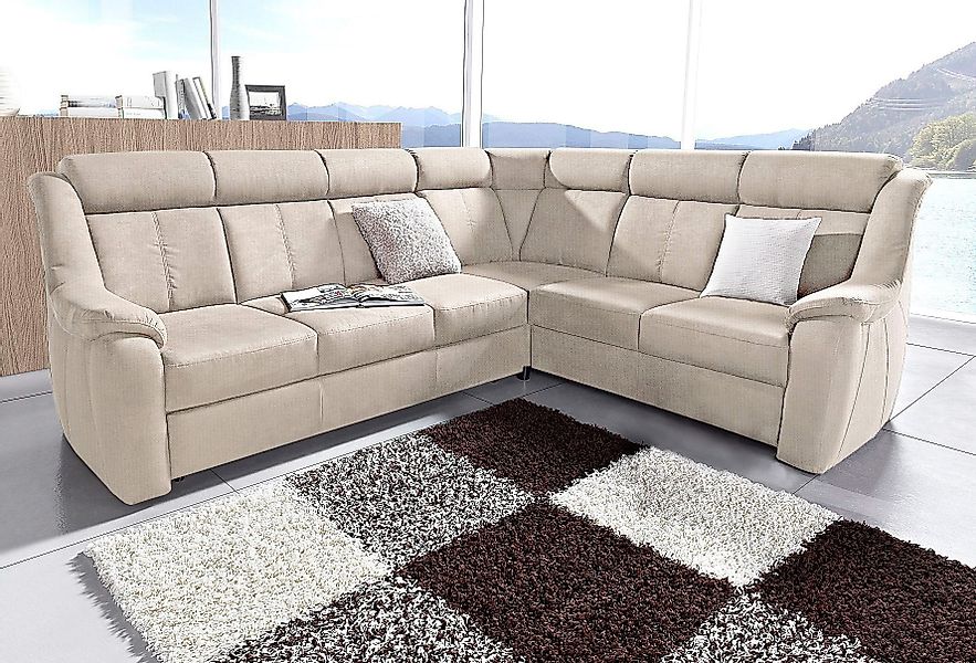 sit&more Ecksofa Basel L-Form, wahlweise mit günstig online kaufen