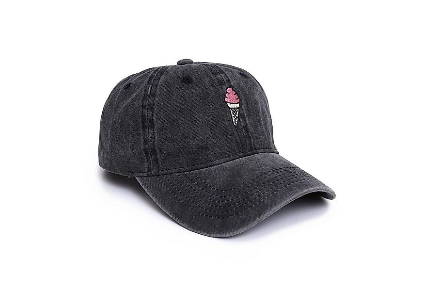Made by Nami Baseball Cap Basecap Used Look - Rot Schwarz Grün mit oder ohn günstig online kaufen