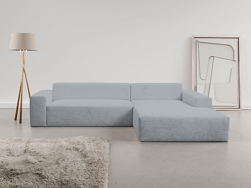 WERK2 Ecksofa »Zeus-XL, Mega-Sofa mit großer Sitztiefe, Stellmaße 311cm x 2 günstig online kaufen