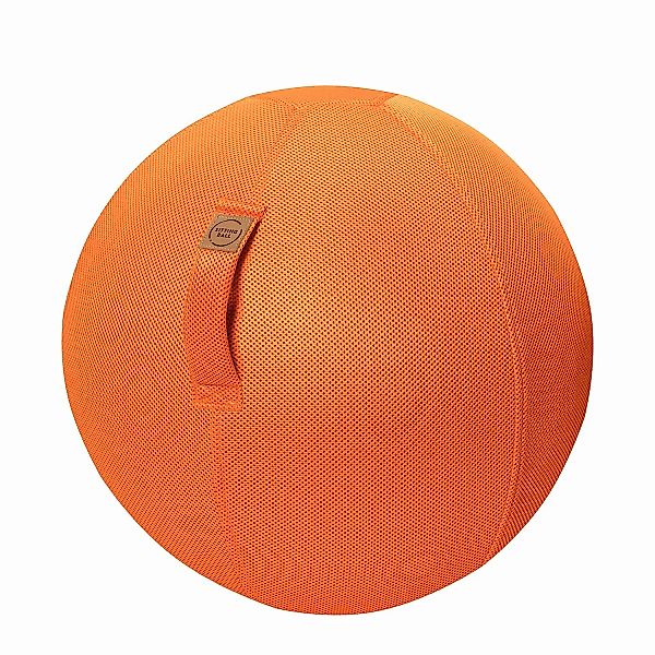 home24 Magma-Heimtex Sitzball Mesh bowl Orange 65x65 cm (BxH) Webstoff günstig online kaufen
