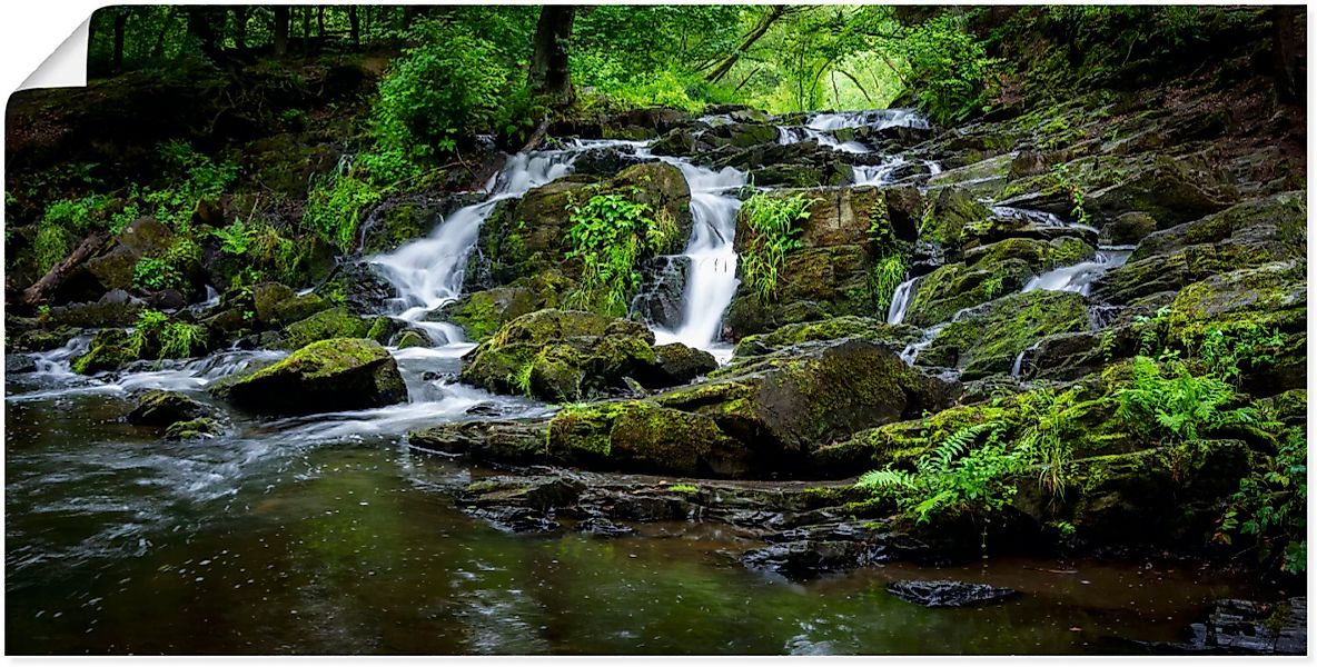 Artland Wandbild »Wasserfall Panorama«, Wasserfallbilder, (1 St.) günstig online kaufen