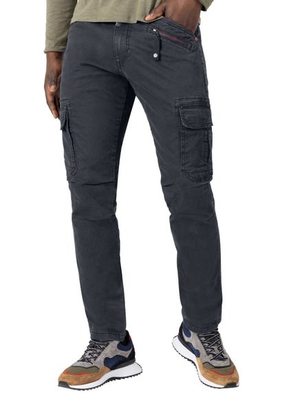 Timezone Herren Cargo Hose REGULAR BENTZ - Regular Fit - Beige Blau Grau Gr günstig online kaufen