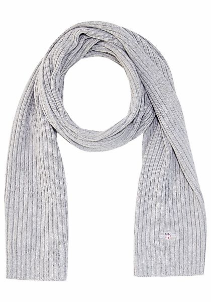 Gant Strickschal "COTTON BLEND LOGO" günstig online kaufen
