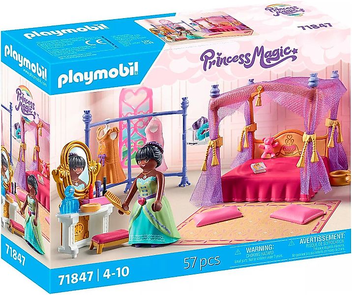 Playmobil® Prinzessinnen-Schlafzimmer mit Ankleide (71847), Princess günstig online kaufen