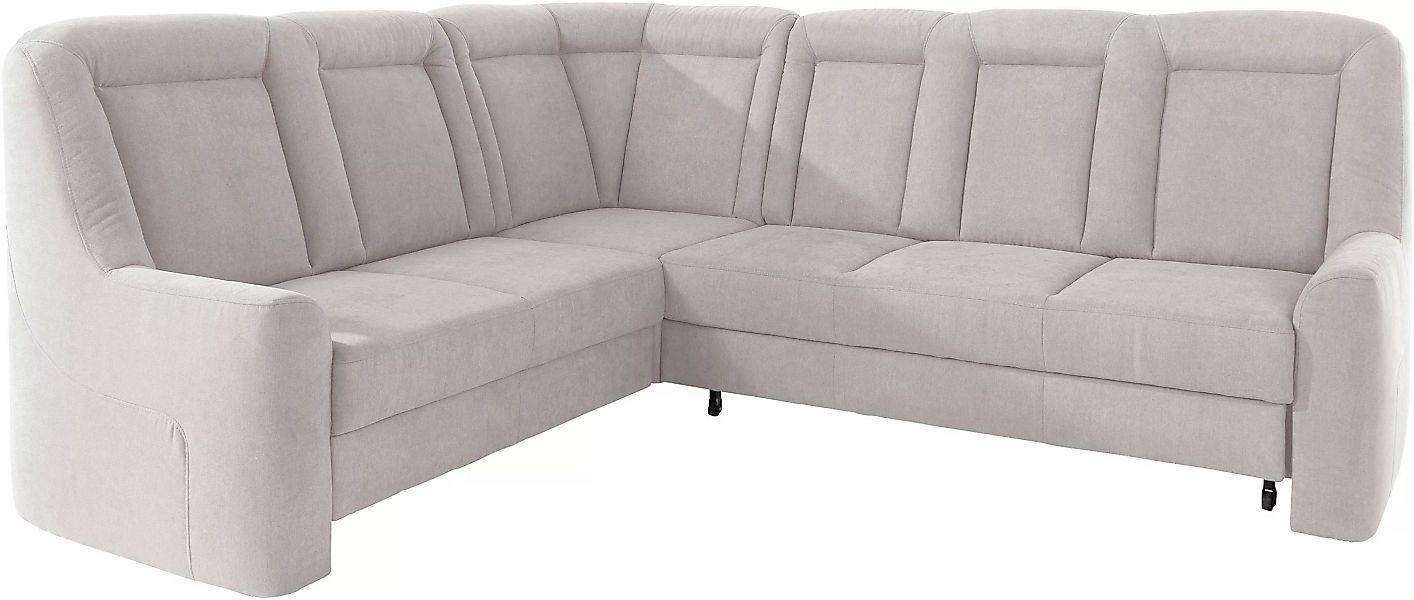 sit&more Ecksofa »Melissa L-Form«, klassisches Polsterprogramm, wahlweise B günstig online kaufen