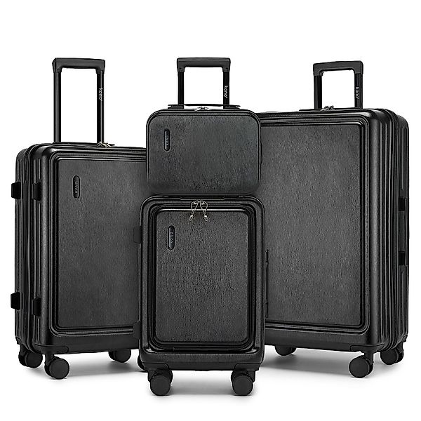 KONO Business-Koffer Kabinengepäck-Trolley aus Hartschalenmaterial (ABS+PC) günstig online kaufen