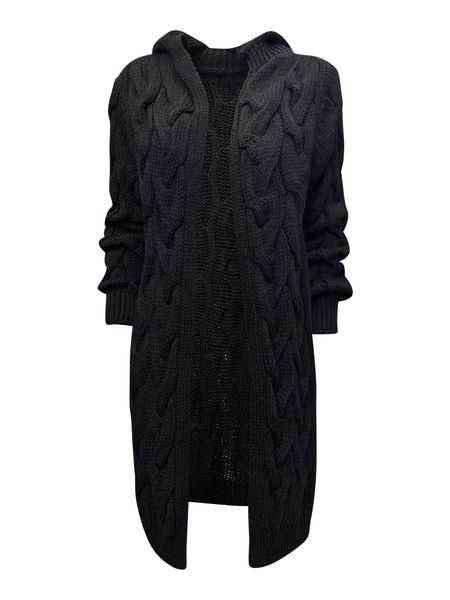 Worldclassca Longstrickjacke Worldclassca Strickjacke Cardigan Kapuze günstig online kaufen