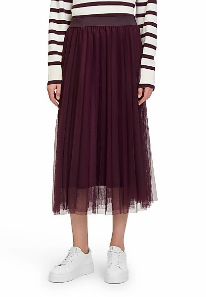 Betty&Co Midirock "Betty & Co Damen Midirock mit Plissee", Plissee günstig online kaufen