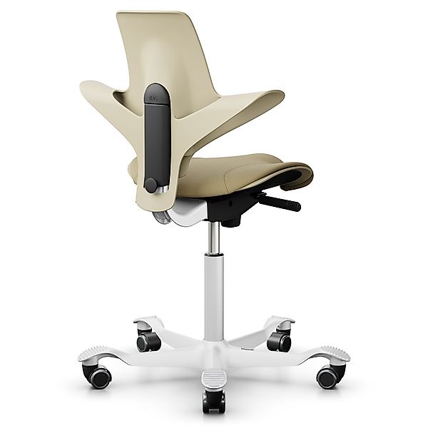 HAG CAPISCO PULS 8020 | Schale sand | Bezug Select ocker hell | Gestell wei günstig online kaufen