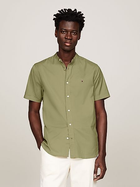 Tommy Hilfiger Kurzarmhemd FLEX POPLIN MAO günstig online kaufen