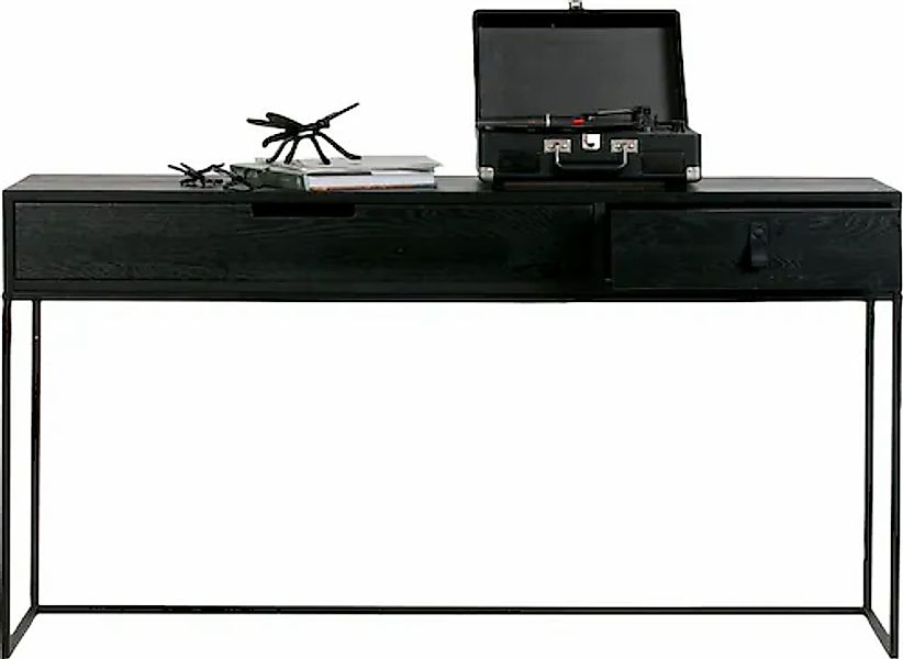 WOOOD Konsolentisch "Silas" viel Stauraum, zwei Schubladen, H 74 cm x B 140 günstig online kaufen