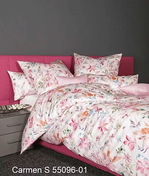 Janine Interlock-Jersey Bettwäsche CARMEN S 55096 korallrosa Größe:  135x20 günstig online kaufen