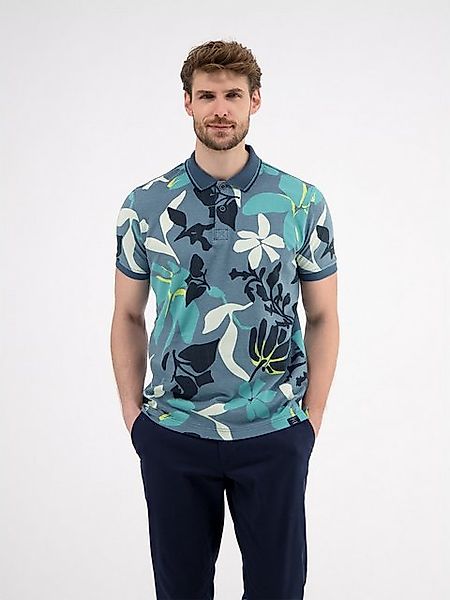 LERROS Poloshirt mit All-Over Print günstig online kaufen