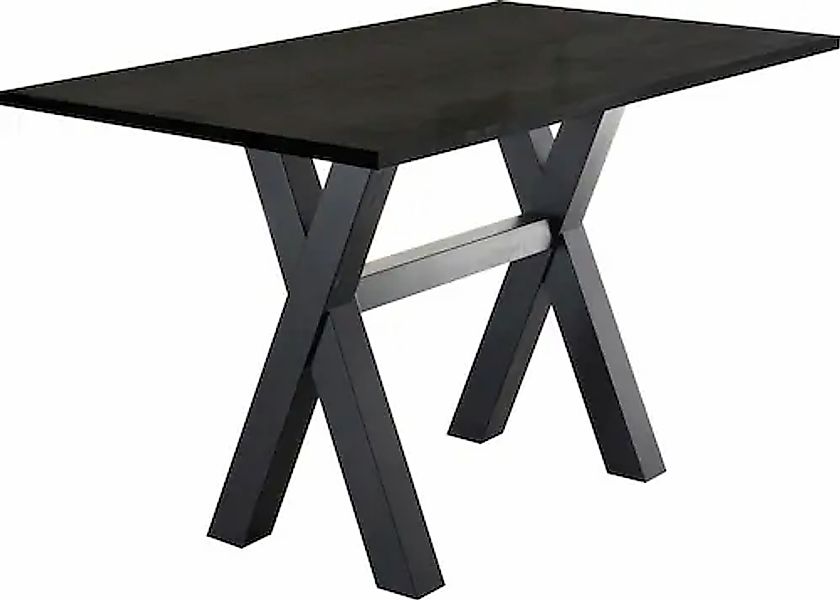 Mäusbacher Bartisch, Gestell in X-Form (Breite 120, 140 oder 160 cm) günstig online kaufen