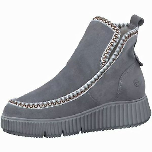 Tamaris  Stiefel Stiefeletten 1-26865-41-200 grey Leder 1-26865-41-200 günstig online kaufen