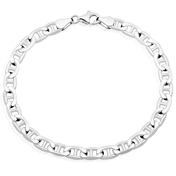 Tony Fein Silberarmband Stegpanzerarmband 5,5 mm günstig online kaufen