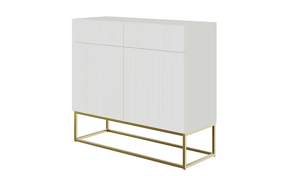 Selsey Sideboard  Veldio ¦ weiß ¦ Maße (cm): B: 100 H: 90 Kommoden & Sidebo günstig online kaufen