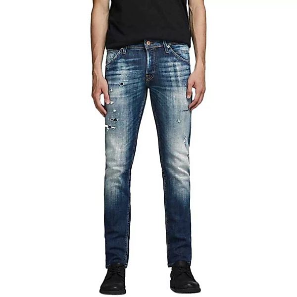 Jack & Jones Iglenn Fox 177 Jeans 28 Blue Denim günstig online kaufen