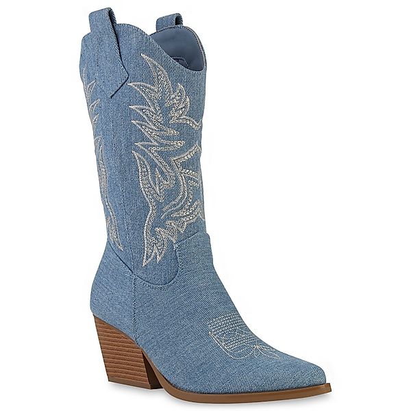 VAN HILL 840142 Cowboystiefel Schuhe günstig online kaufen