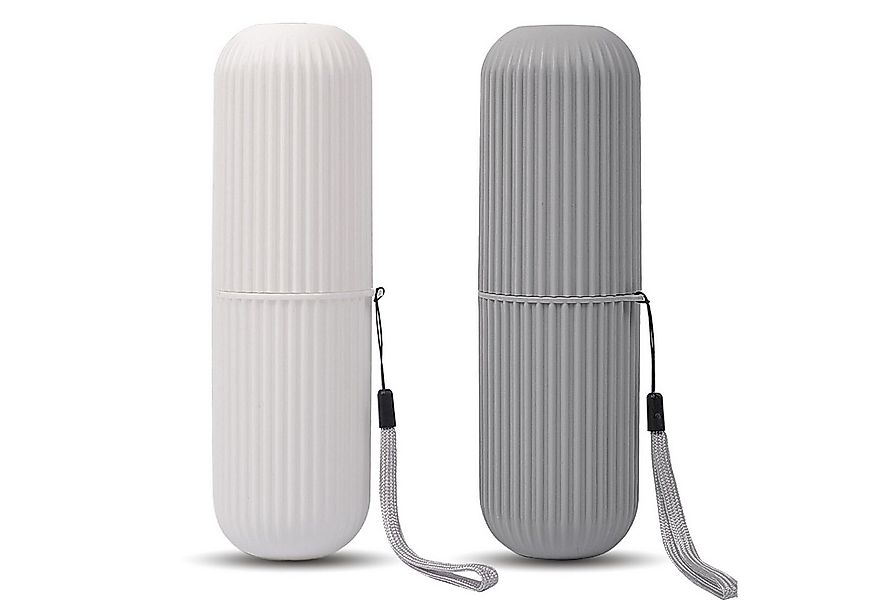 FOUORTUNATE-BEE Zahnputzbecher 2-teiliges Reise-Zahnputzset – Tragbarer Bec günstig online kaufen