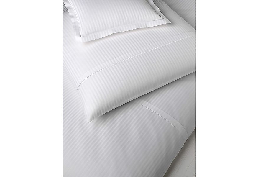 Elegante Bettwäsche "Milano" 2 Stk. tlg. mit feinen Streifen günstig online kaufen