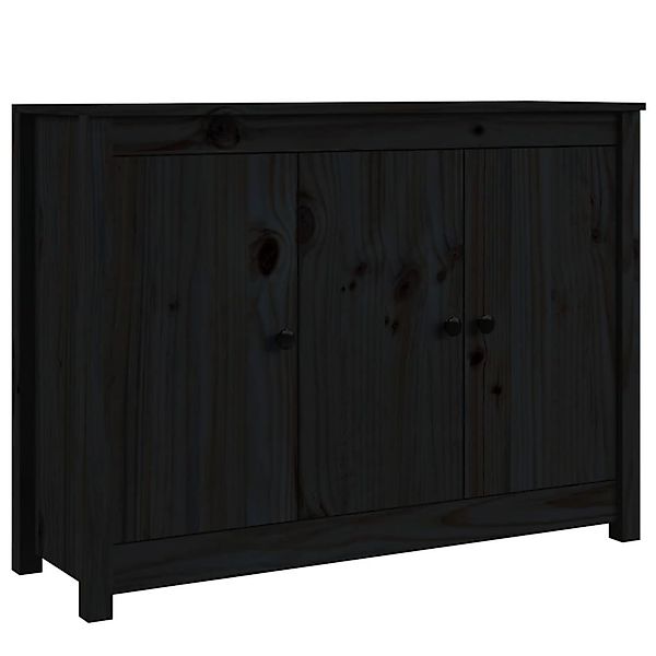 vidaXL Sideboard Sideboard Schwarz 100x35x74 cm günstig online kaufen