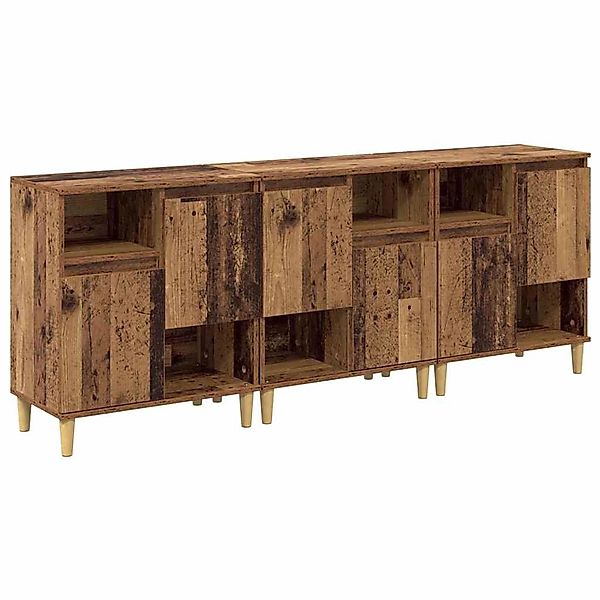 vidaXL Sideboards 3 Stk Altholz 60 x 35 x 70 cm Holzwerkstoff 3415559 günstig online kaufen
