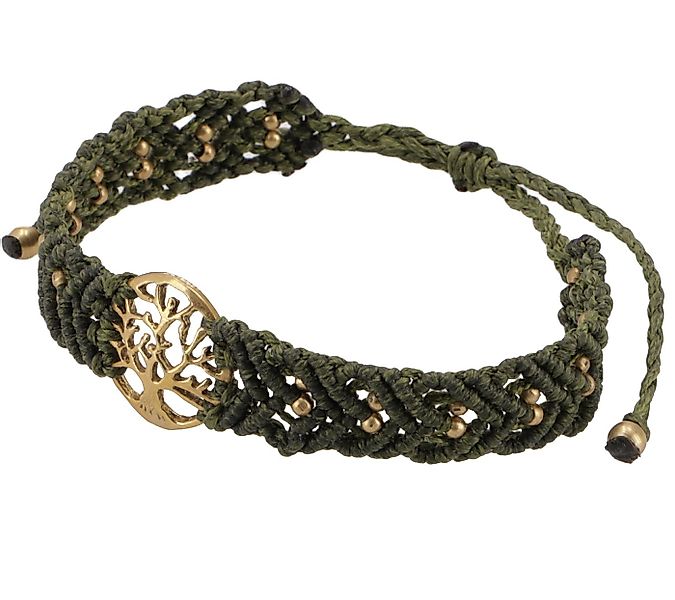 Guru-Shop Armreif Goa Armband, Makramee, Festival Armband - Tree.. günstig online kaufen