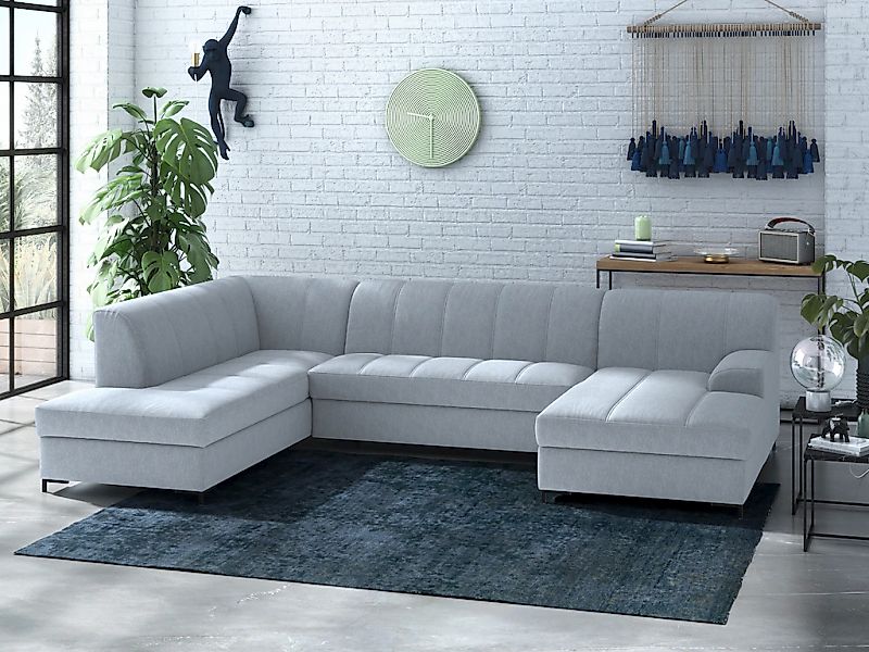 INOSIGN Wohnlandschaft "Balme, moderne Formensprache, zeitloses Design, U-F günstig online kaufen