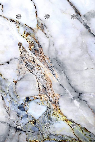 queence Garderobenleiste "Marlik" Wanddeko, Wandgarderobe, Marmor günstig online kaufen