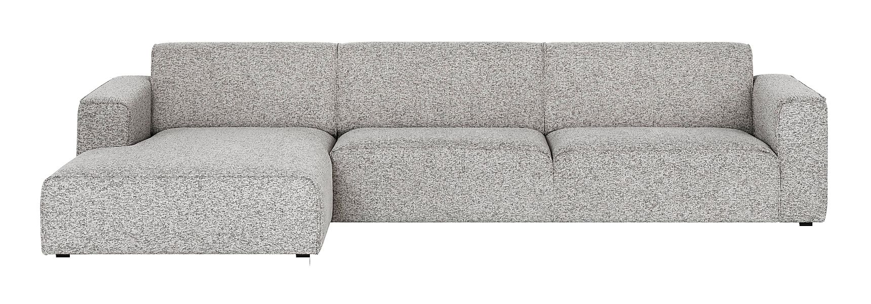 NADUVI Collection | Ecksofa Gionni links 3-Sitzer Chenille günstig online kaufen