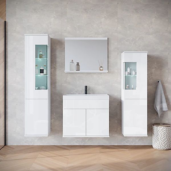 INOSIGN Badmöbel-Set »Kenia«, (Set, 5 St.), Modernes Badmöbel-Set mit viel günstig online kaufen