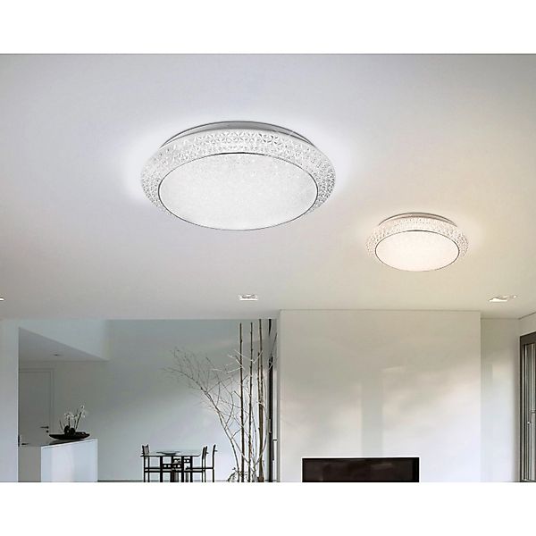 GLOBO LIGHTING LED Deckenleuchte »RONJA« LED-Modul 1 Stk. warmweiß - kaltwe günstig online kaufen