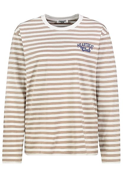 SUBLEVEL Langarmshirt Damen Shirt mit Streifen günstig online kaufen