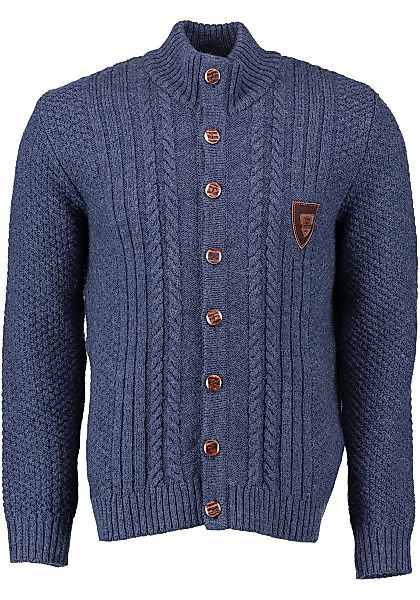 OS Trachten Strickjacke Fenari Rundhalsausschnitt günstig online kaufen