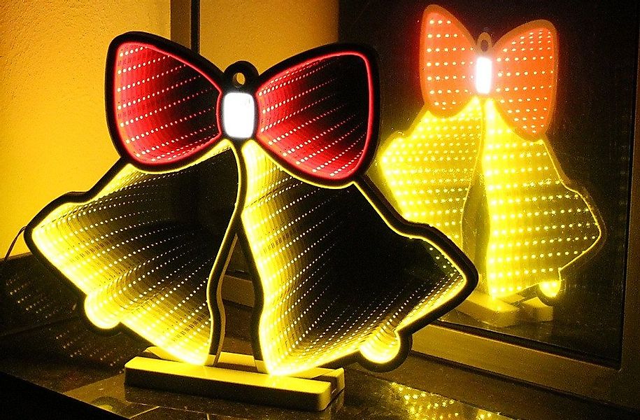 Star-Max LED Dekofigur 36407 LED-Glocken mit Infinity Effekt 132 SMD LED IP günstig online kaufen